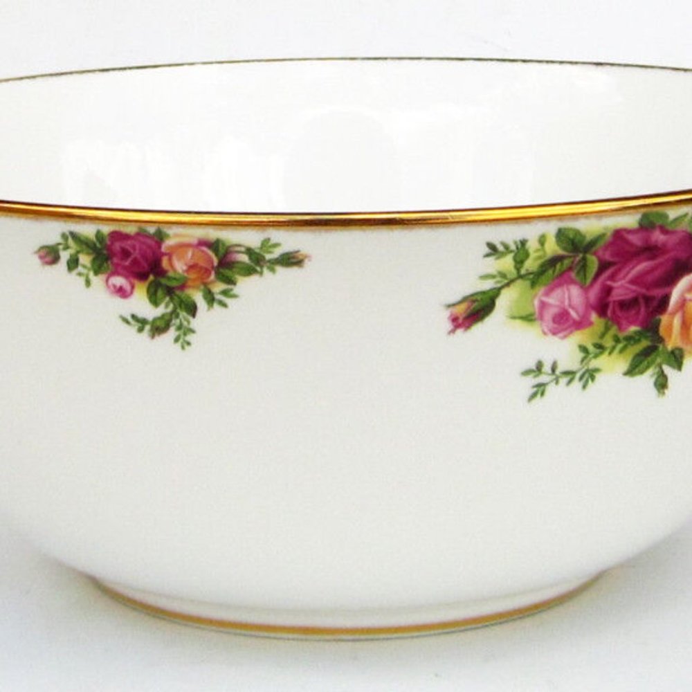 ROYAL ALBERT OLD COUNTRY ROSE LARGE SALAD BOWL 9"